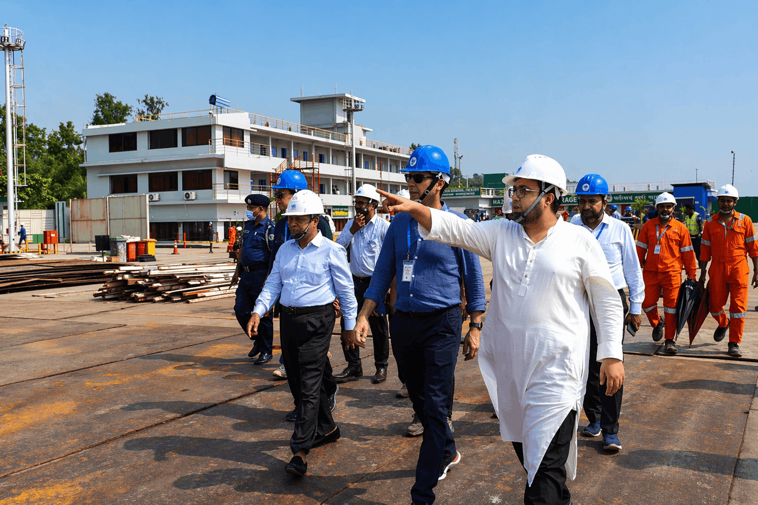 International Visitors Experience at Our Ship Recycling Facility