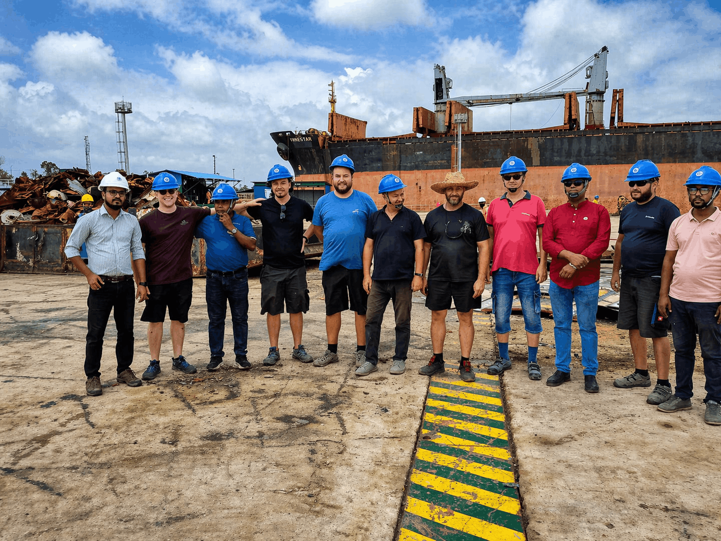 International Visitors Experience at Our Ship Recycling Facility